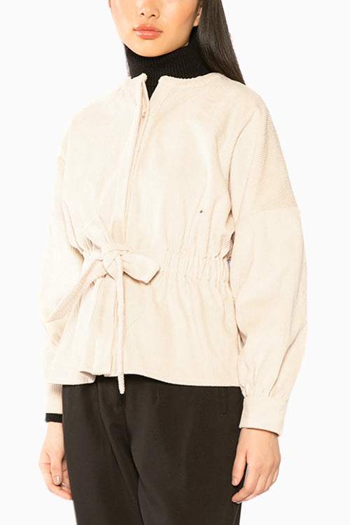 Zeus Cream Jacket