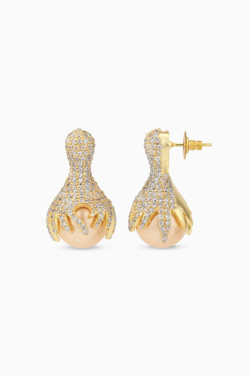 Zing Drops Orange Earrings