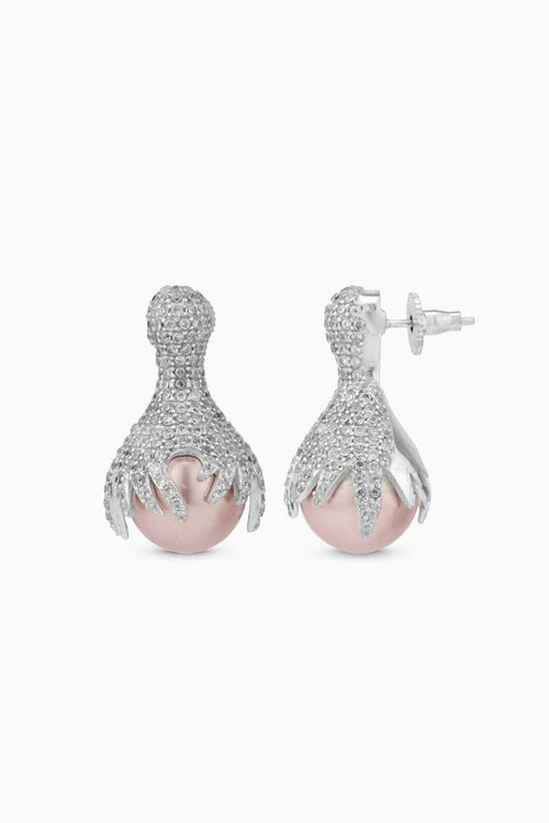 Zing Drops Purple Earrings