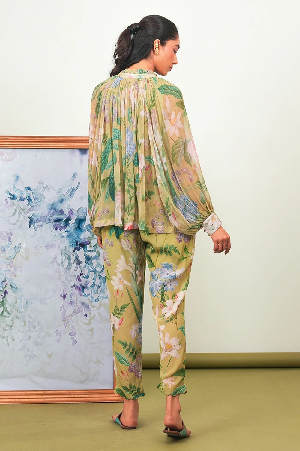 Zinnia Chiffon Breeze Co-ord Set