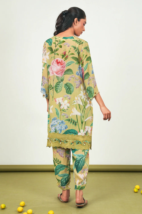 Zinnia Valley Kurta Set
