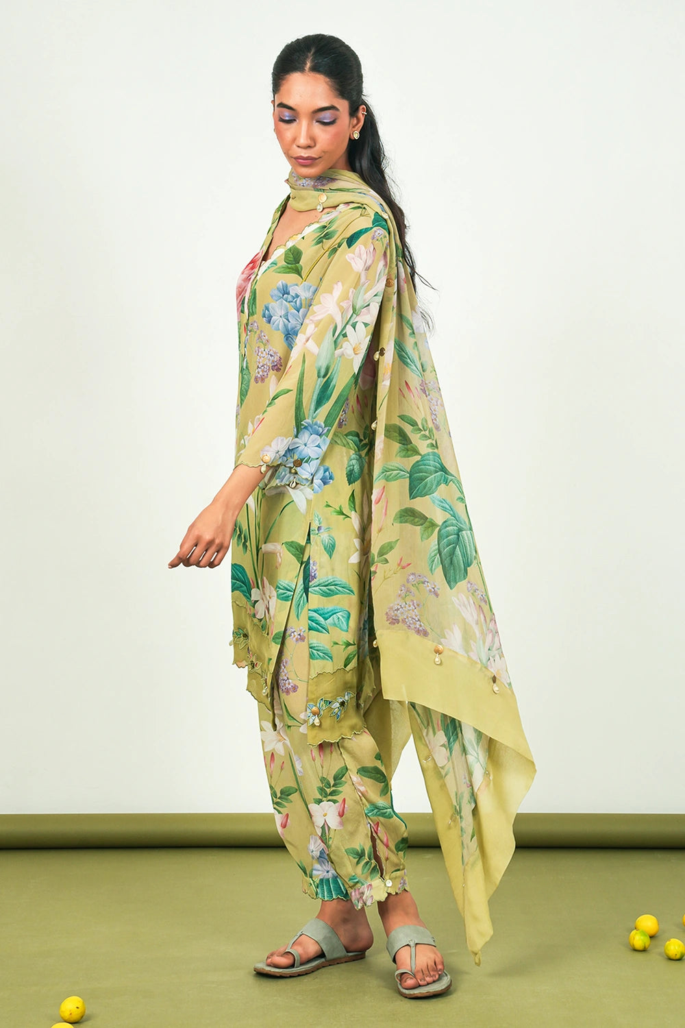 Zinnia Valley Kurta Set
