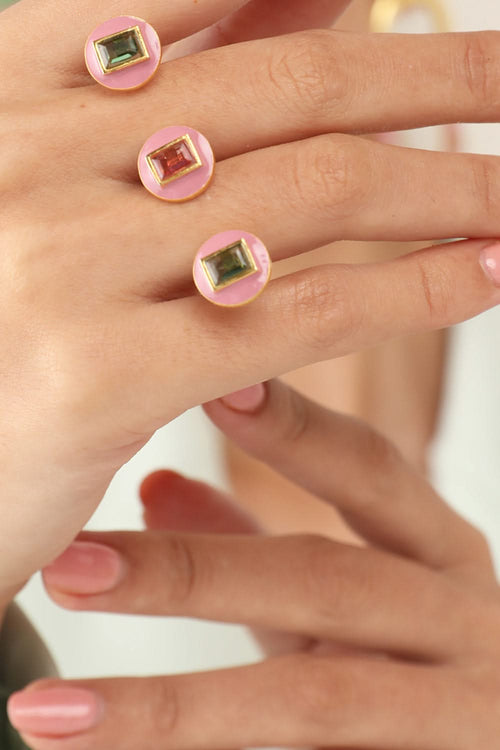Pink Gabriella Ring