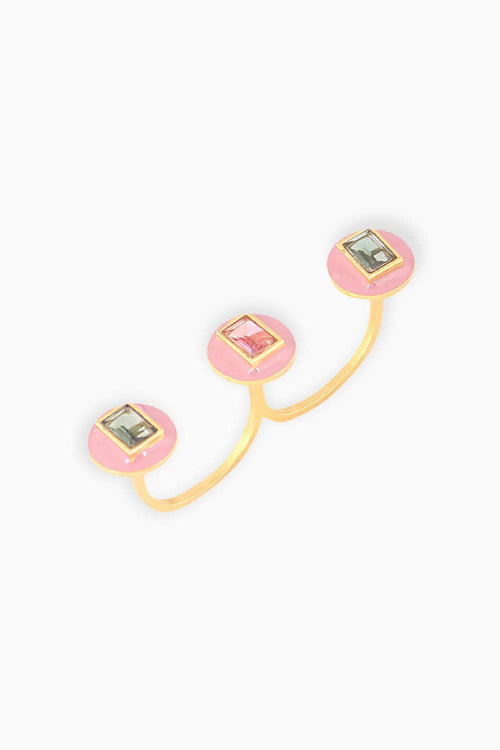 Pink Gabriella Ring