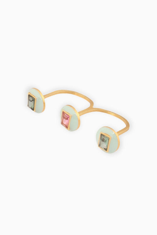 Mint Green Gabriella Ring