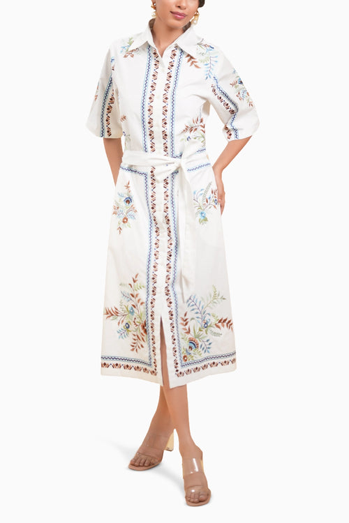 Iris Breeze Shirt Dress