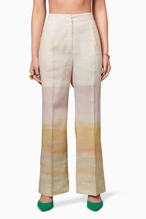 After Glow Linen Trousers