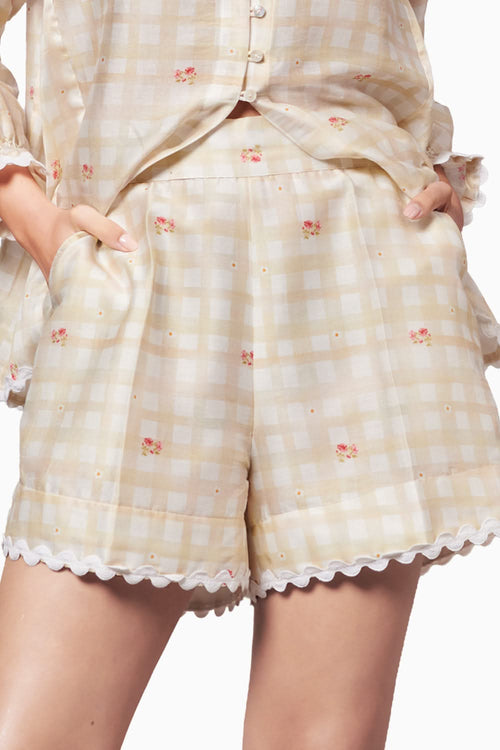 After Glow Rosette Shorts