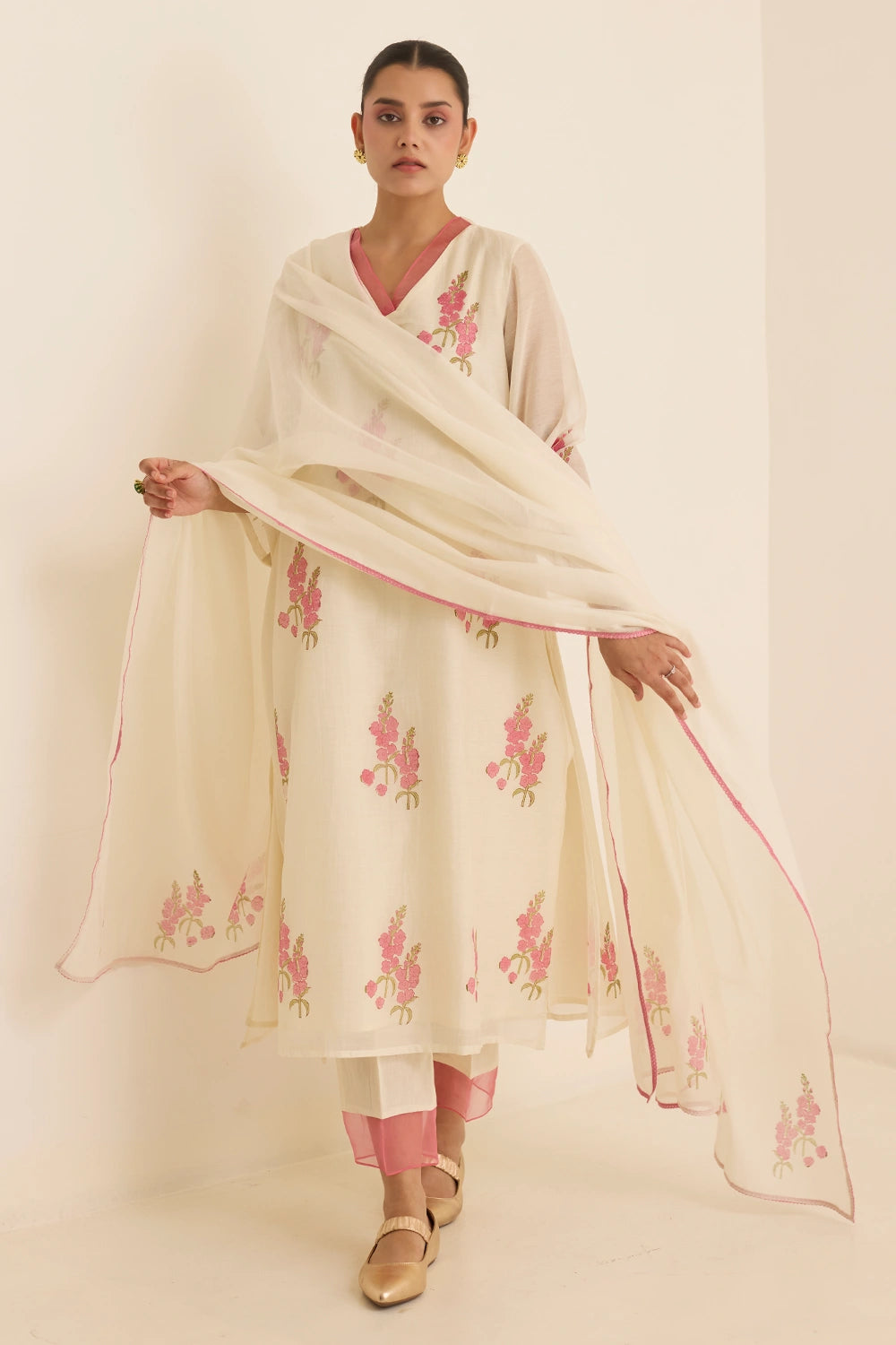 Ava Floral Kurta Set