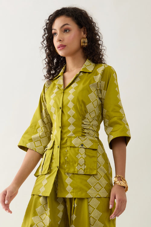 Rene Leaf Shirt