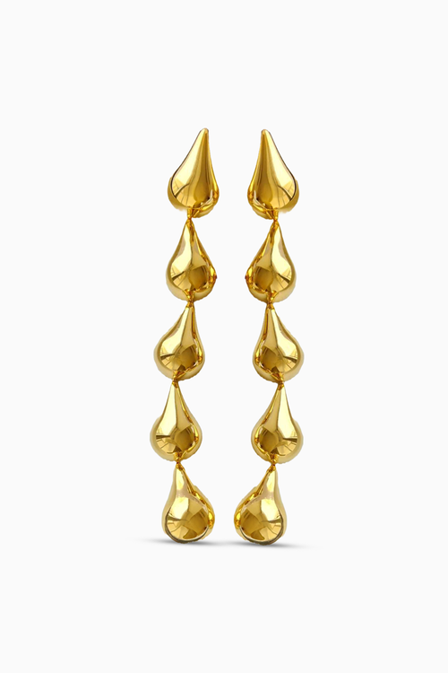Bold Gold Shoulder Danglers