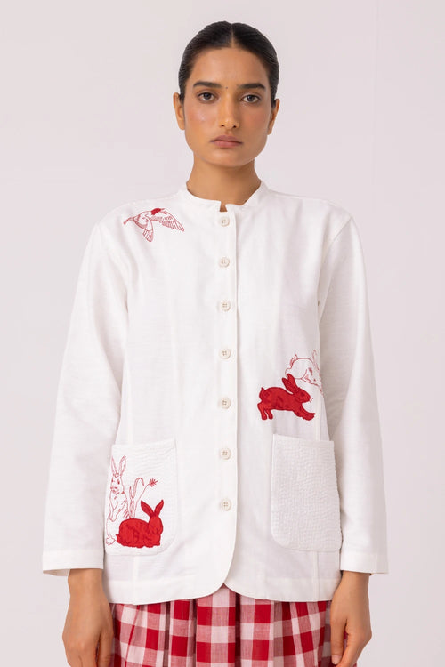 Alma Handwoven Cotton Shacket