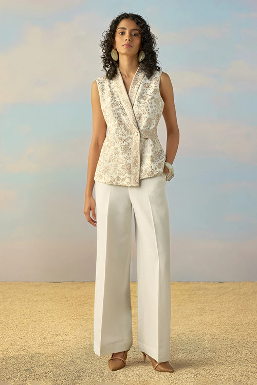Linen Straight Cut Pant