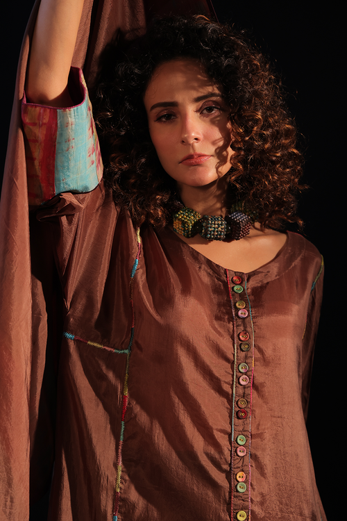 Rubab Long Tunic and Pants with Dupatta