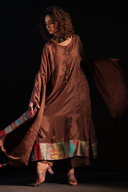 Rubab Long Tunic and Pants with Dupatta