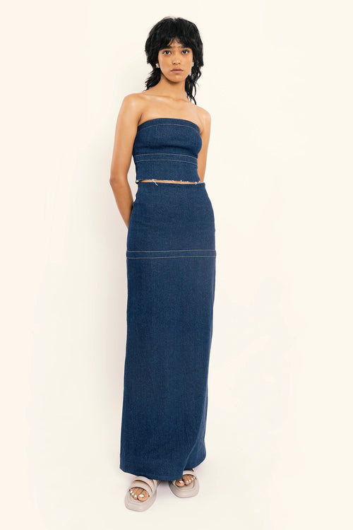 Felled Seam Top and Felled Seam Skirt