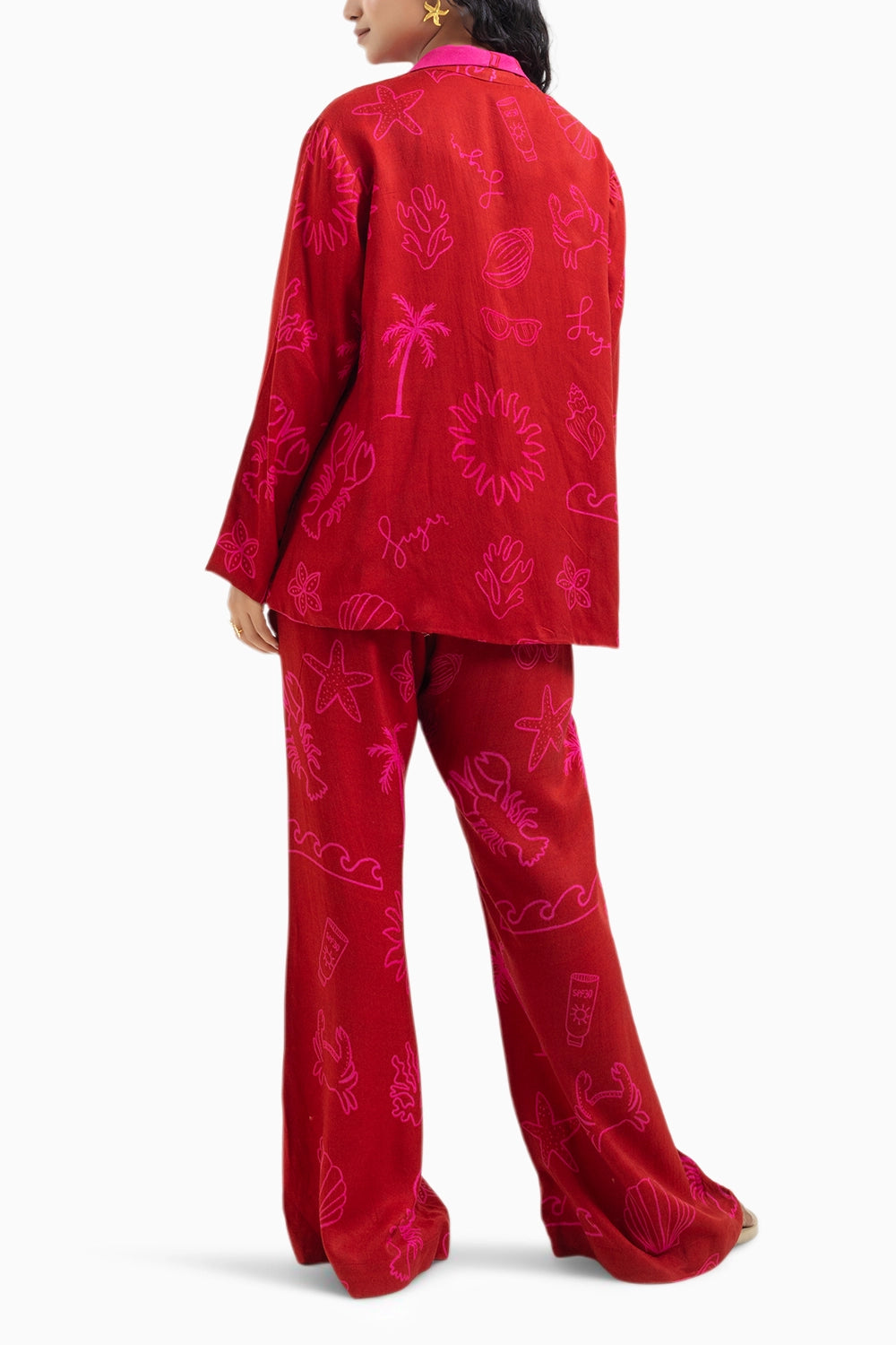 Sugar Spf  Blazer and Vest with Pants
