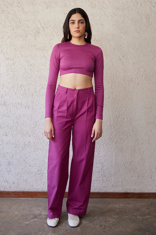Mini Crop with Downtown Pants