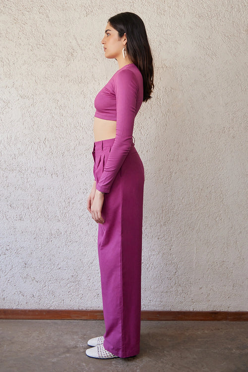 Mini Crop with Downtown Pants