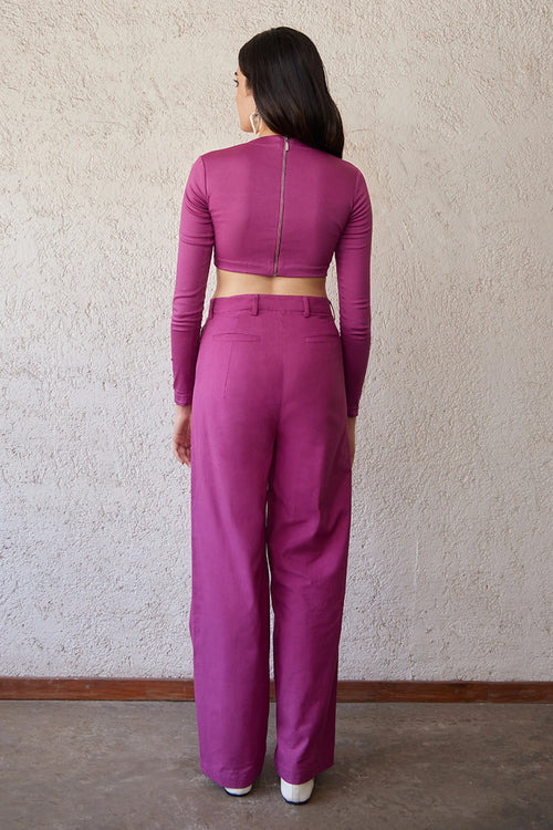 Mini Crop with Downtown Pants