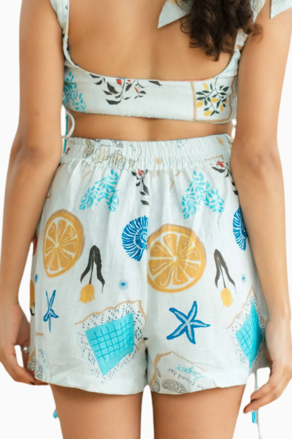 White Found Her Sugar Shorts