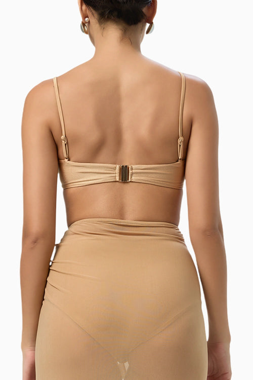 Dusk Bronze Riviera Balconette Bikini Top