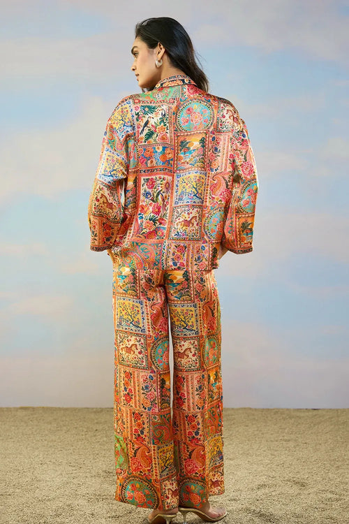 Ornamental Print Pant