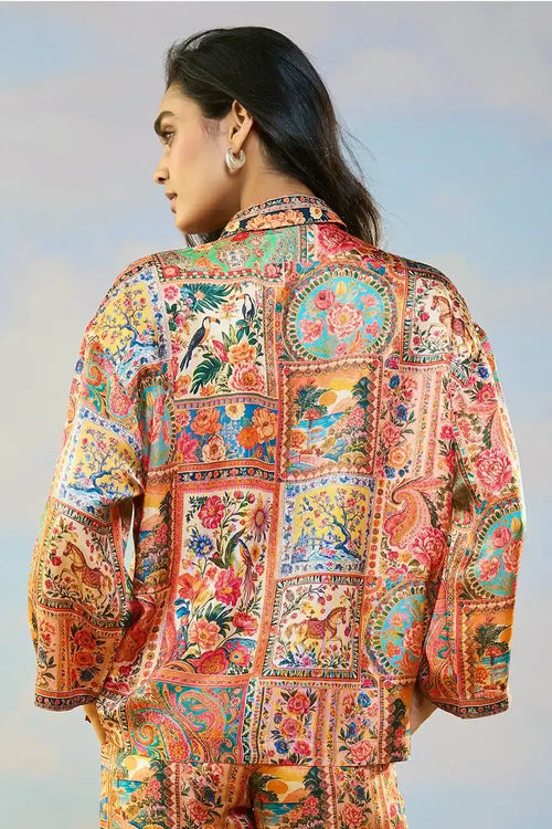 Ornamental Print Shirt
