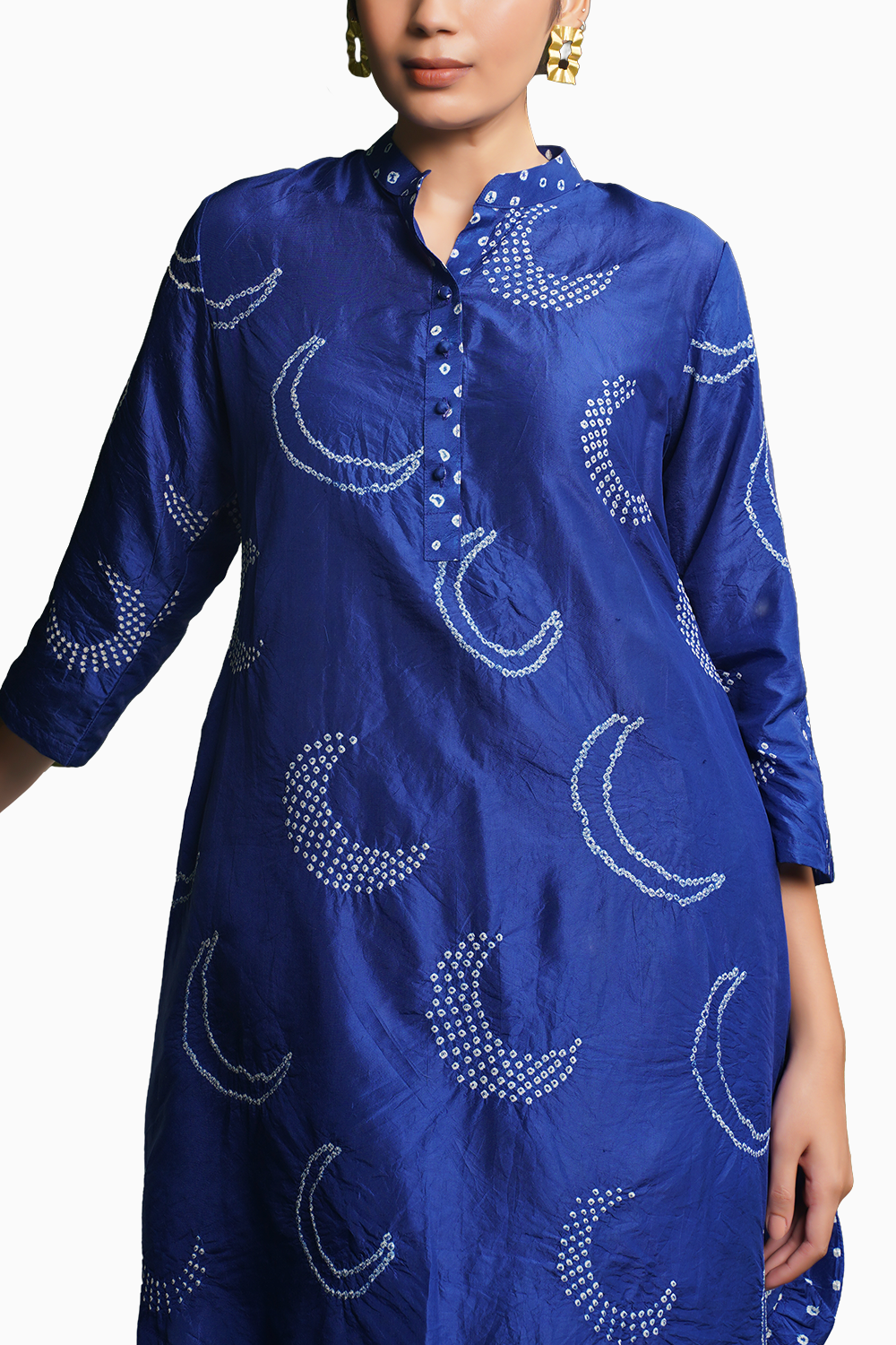 Indigo Blue Chand Set