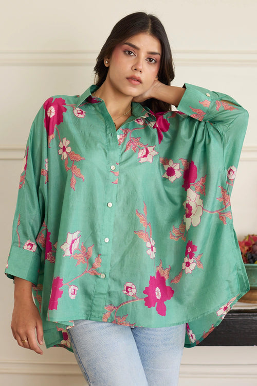 Gia Sea Green Shirt