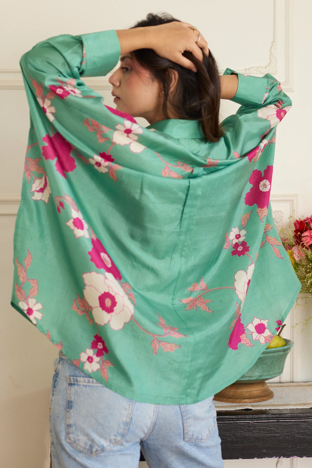 Gia Sea Green Shirt