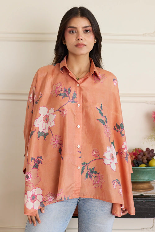 Gia Salmon Shirt