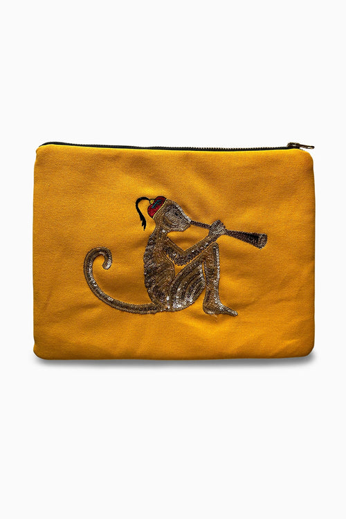 The Golden Monkey Turmeric Yellow Bag