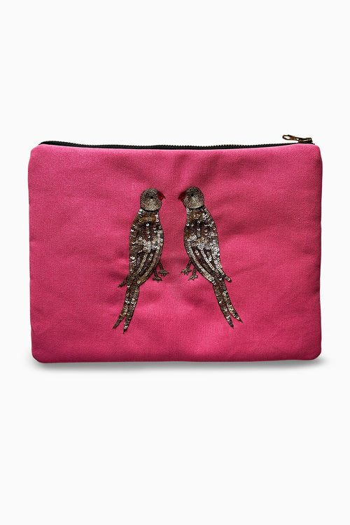 Parrot Paradise Candy Pink Bag