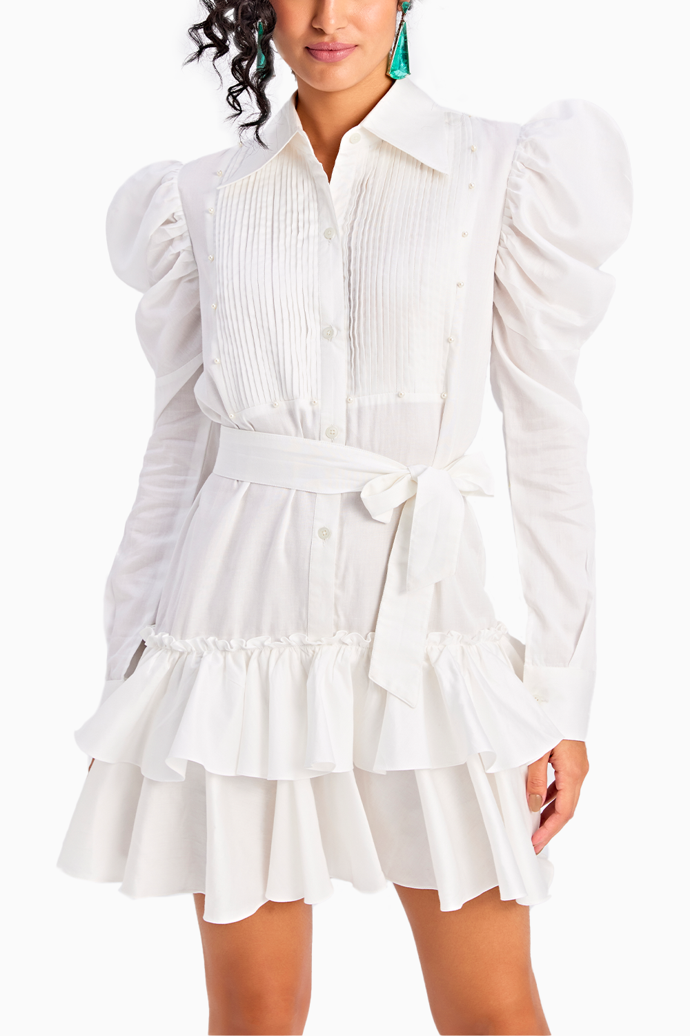 Zuri Blanc Mini Dress