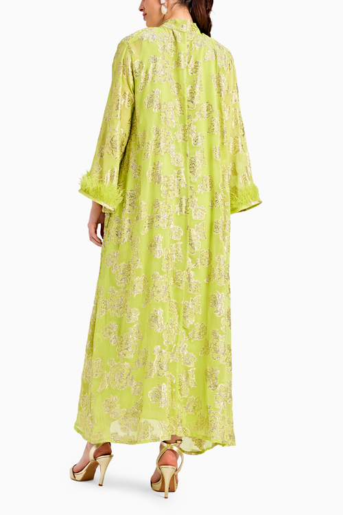 Lime Green Kaftan