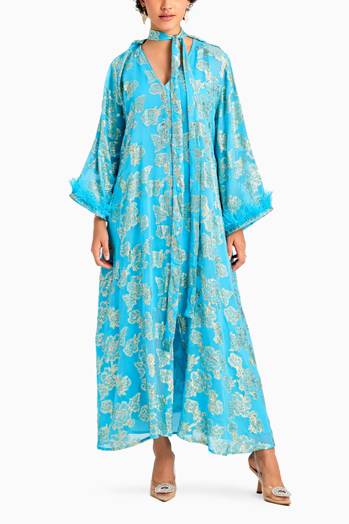 Turquoise Kaftan