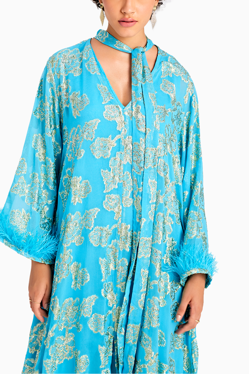 Turquoise Kaftan