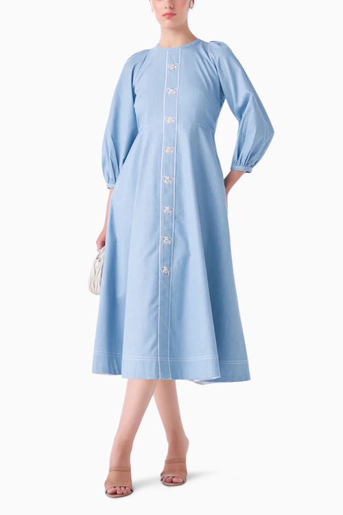 Aqua Haven Dress