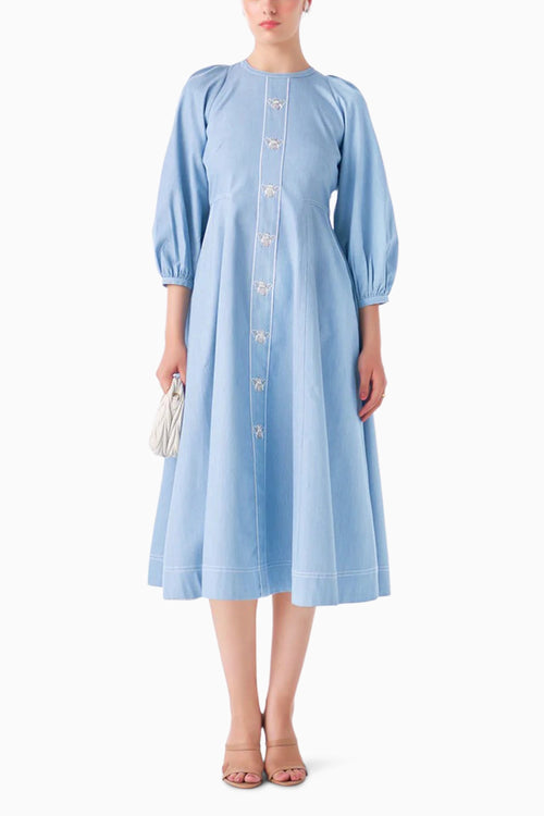Aqua Haven Dress