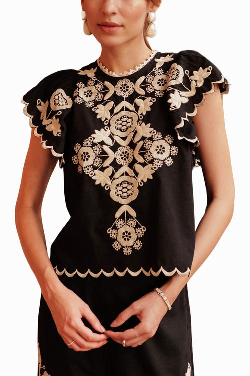 Classy Monochrome Coord Set