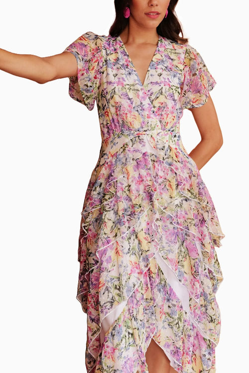 Pastel Dainty  Floral Dress