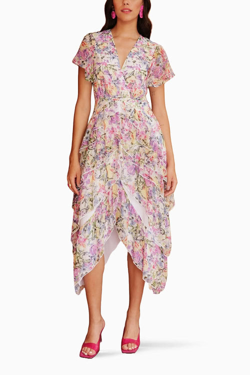 Pastel Dainty  Floral Dress