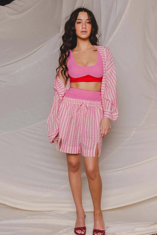 CandyCloud Pink and Red Co-ord Set