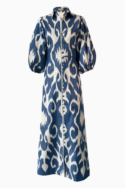 Blue Jodhpur Dress