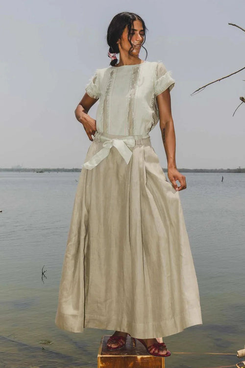 Sage Green Pili Syro Co-ord Set
