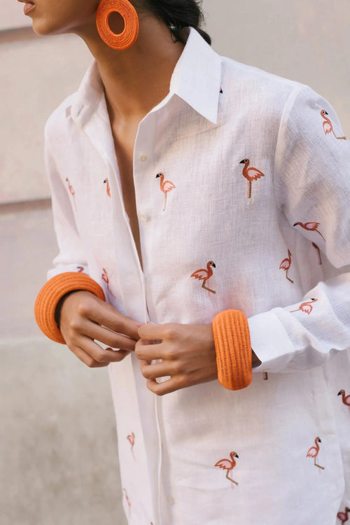 White Flamingo Blouse