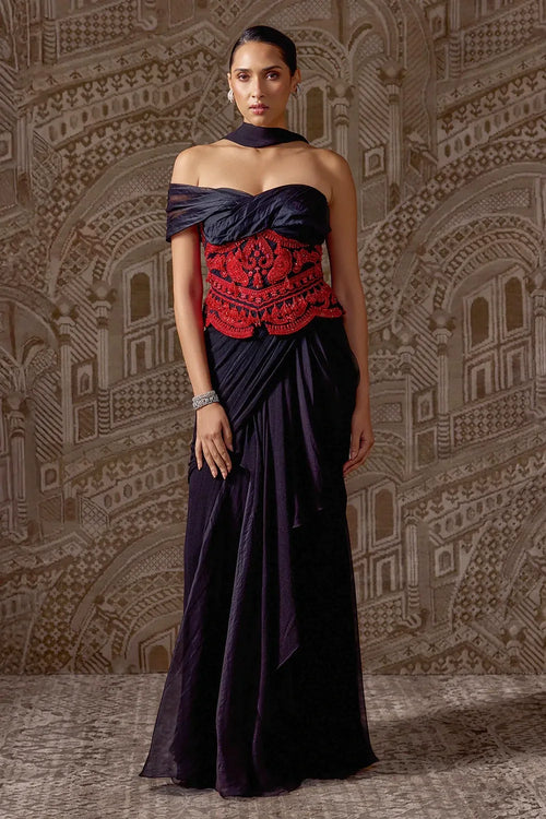 The Gilded Saree Set
