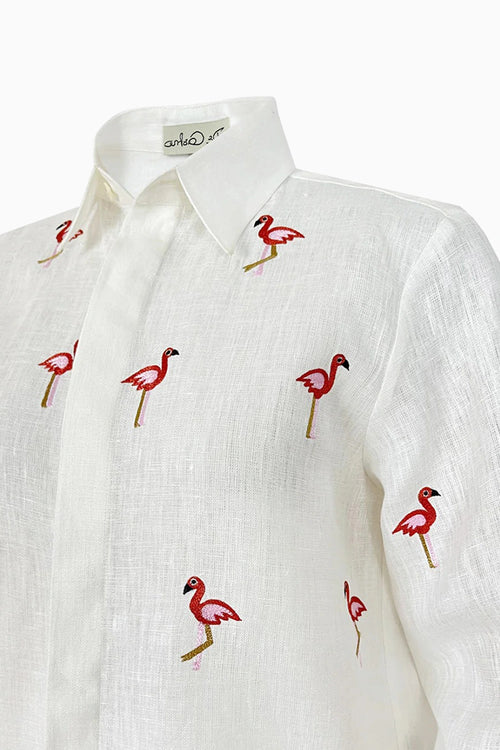 White Flamingo Blouse