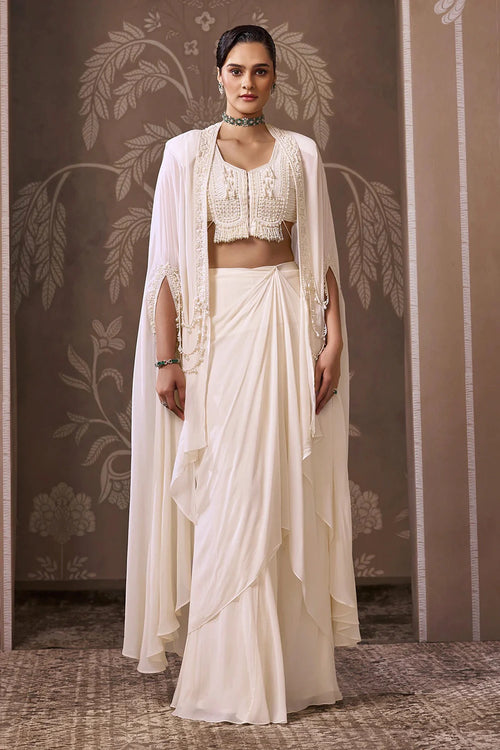 The Realm Cape Skirt Set